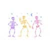 Funny Dancing Skeleton SVG, PNG, JPG, PDF Files