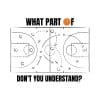 What Part Of Don't You Understand Basketball SVG, PNG, JPG, PDF Files