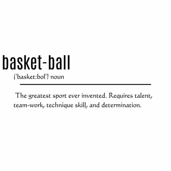 Basketball Meaning SVG, PNG, JPG, PDF Files