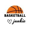 Basketball Junkie SVG, PNG, JPG, PDF Files