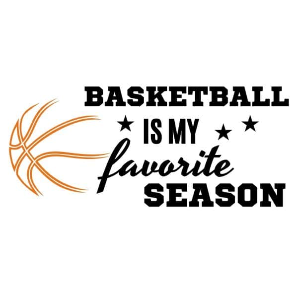 Basketball Is My Favorite Season SVG, PNG, JPG, PDF Files