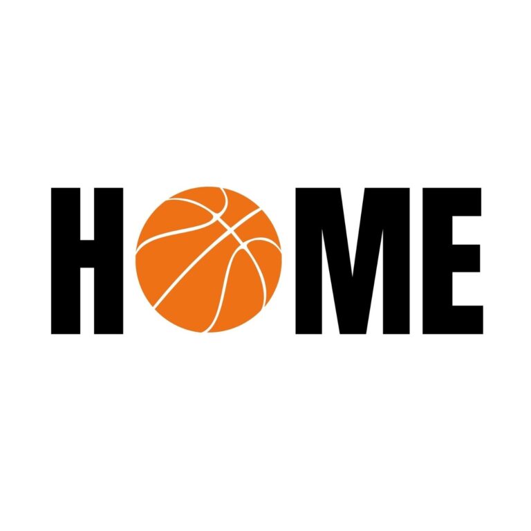Basketball Home SVG, PNG, JPG, PDF Files