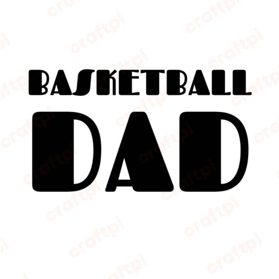 Basketball Dad SVG, PNG, JPG, PDF Files