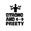 Strong and Preety SVG, PNG, JPG, PDF Files