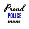 Proud Police Mom SVG, PNG, JPG, PDF Files