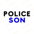 Police Son SVG, PNG, JPG, PDF Files