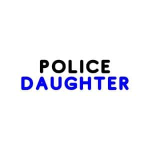 Police Daughter SVG, PNG, JPG, PDF Files