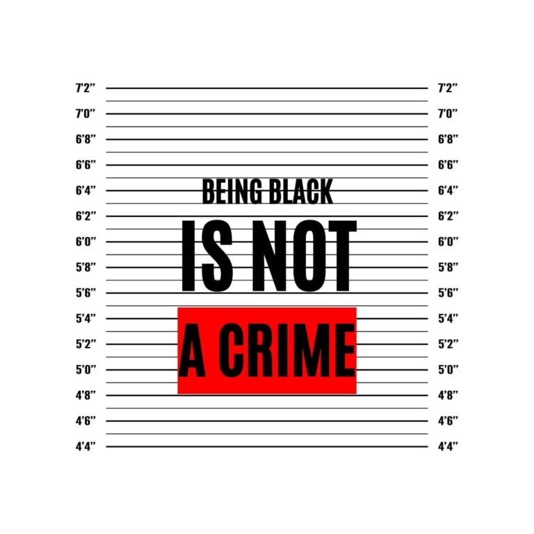 Being Black Is Not A Crime Mugshot SVG, PNG, JPG, PDF Files