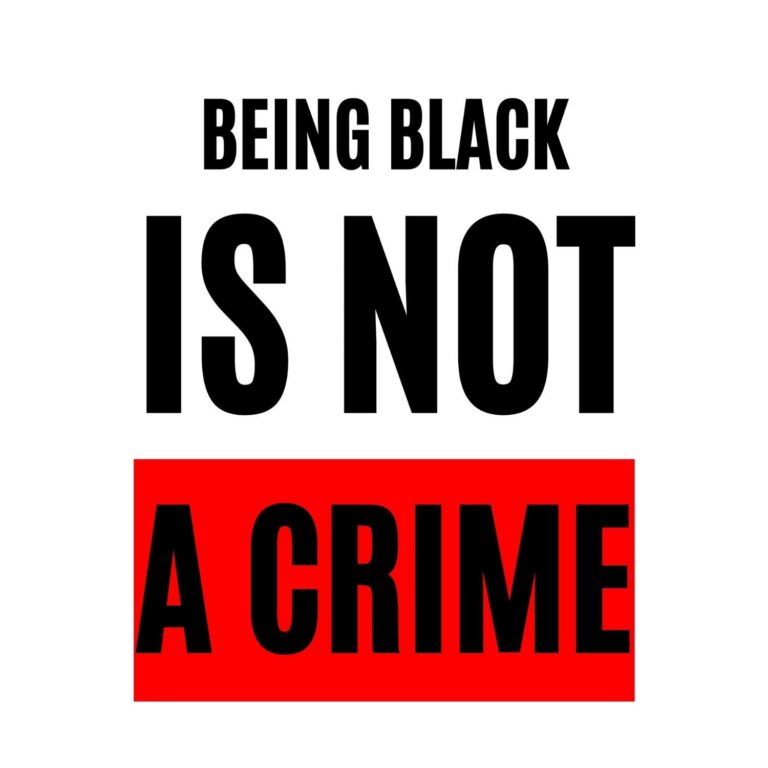 Being Black Is Not A Crime SVG, PNG, JPG, PDF Files