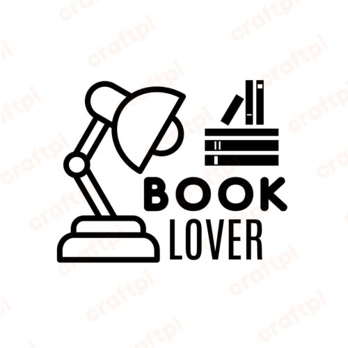 Book Lover SVG, PNG, JPG, PDF Files