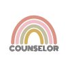 Counselor Rainbow SVG, PNG, JPG, PDF Files