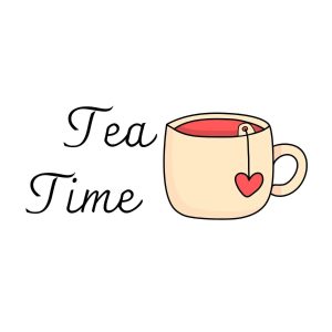 Tea Time SVG, PNG, JPG, PDF Files