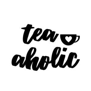 Tea Aholic SVG, PNG, JPG, PDF Files