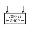 Coffee Shop Sign SVG, PNG, JPG, PDF Files