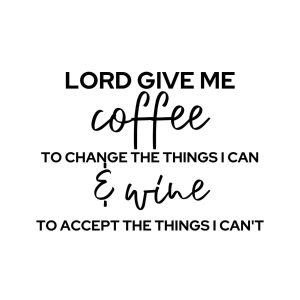 Lord Give Me Coffee SVG, PNG, JPG, PDF Files