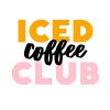 Iced Coffee Club SVG, PNG, JPG, PDF Files