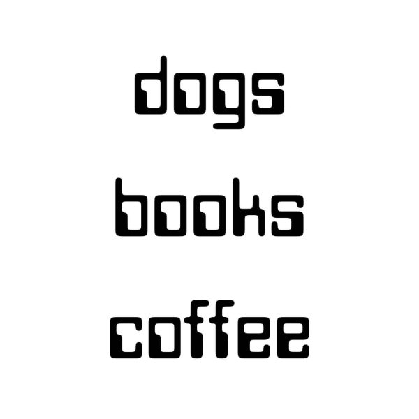 Dogs Books Coffee SVG, PNG, JPG, PDF Files