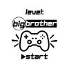Level Big Brother Start SVG, PNG, JPG, PDF Files