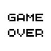 Game Over SVG, PNG, JPG, PDF Files
