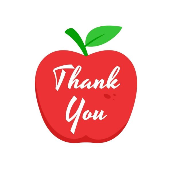 Thank You With Apple SVG, PNG, JPG, PDF Files