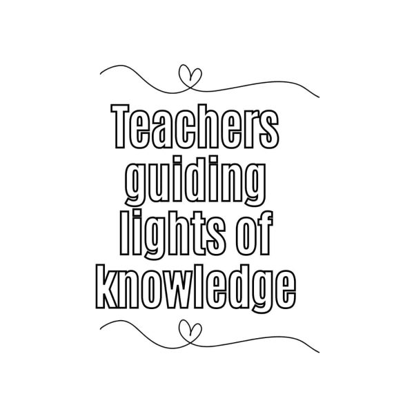 Teachers Guiding Lights Of Knowledge SVG, PNG, JPG, PDF Files