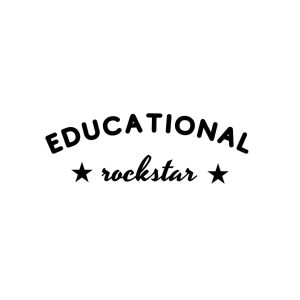 Educational Rockstar SVG, PNG, JPG, PDF Files