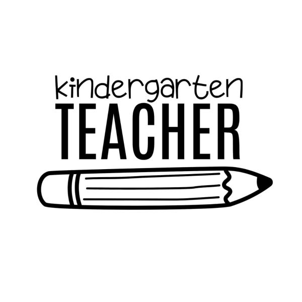 Kindergarten Teacher SVG, PNG, JPG, PDF Files