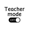 Teacher Mode Off SVG, PNG, JPG, PDF Files