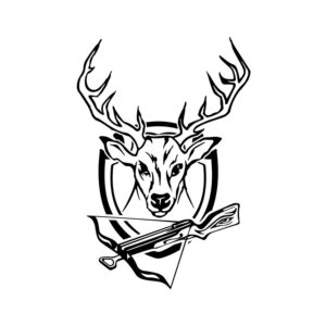 Hunting Deer Logo SVG, PNG, JPG, PDF Files