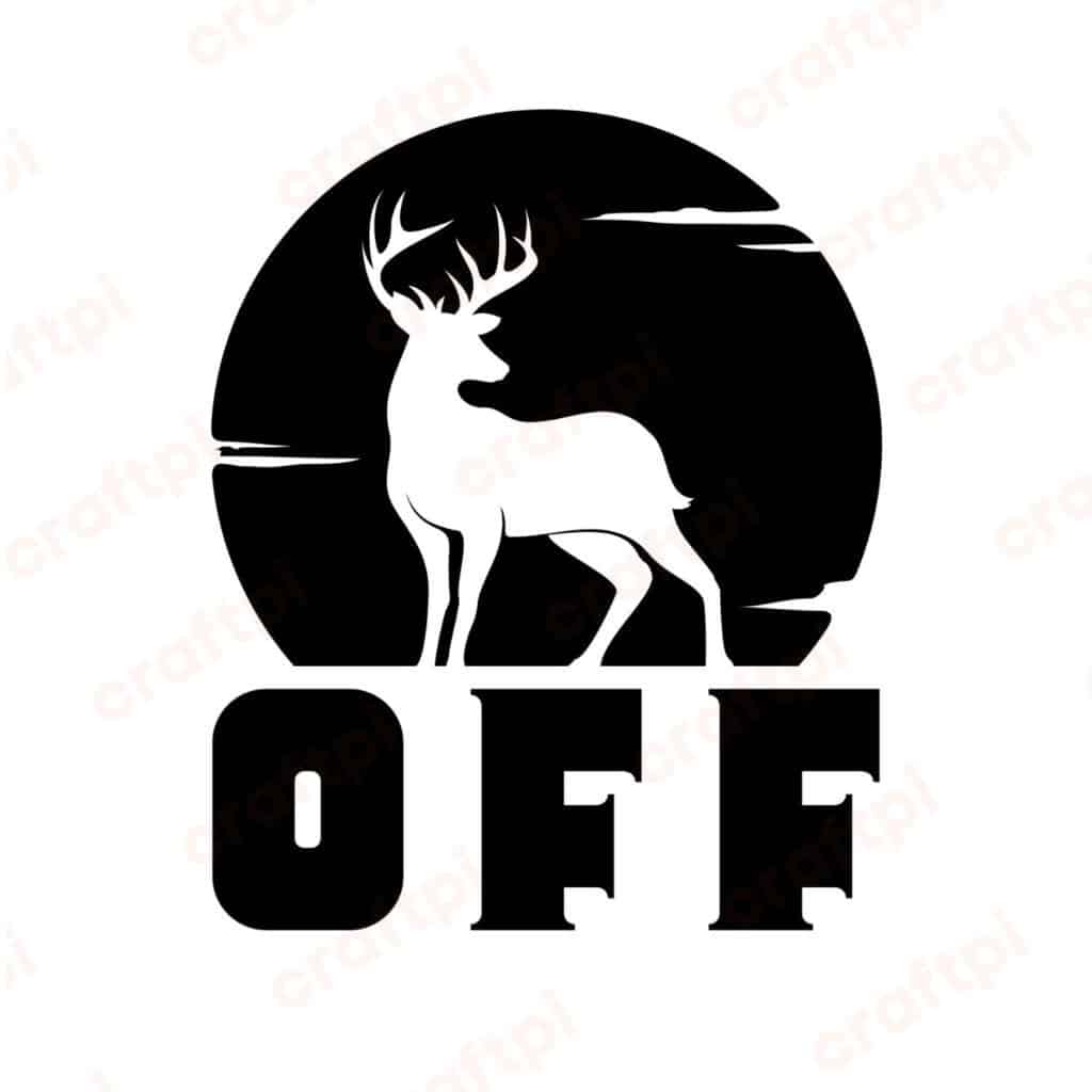 Buck Off Funny SVG, PNG, JPG, PDF Files
