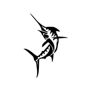 Swordfish Clipart SVG, PNG, JPG, PDF Files