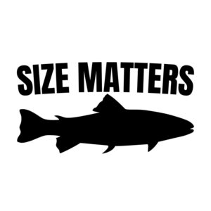 Size Matter Fish SVG, PNG, JPG, PDF Files