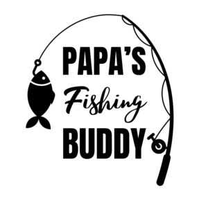 Papa's Fishing Buddy SVG, PNG, JPG, PDF Files