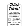 Toilet Trivia SVG, PNG, JPG, PDF Files