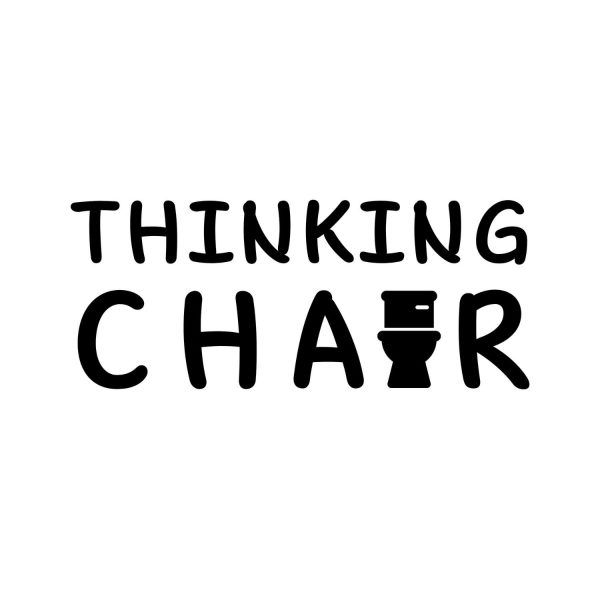 Thinking Chair 2 SVG, PNG, JPG, PDF Files