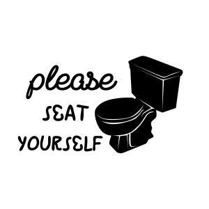 Please Seat Yourself SVG, PNG, JPG, PDF Files