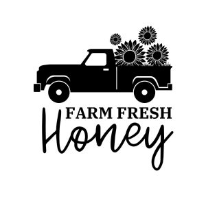 Farm Fresh Honey SVG, PNG, JPG, PDF Files