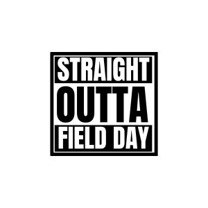 Straight Qutta Field Day SVG, PNG, JPG, PDF Files