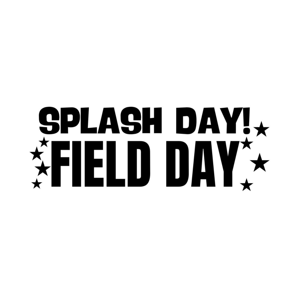 Splash Day! Field Day SVG, PNG, JPG, PDF Files