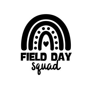 Field Day Squad Rainbow SVG, PNG, JPG, PDF Files