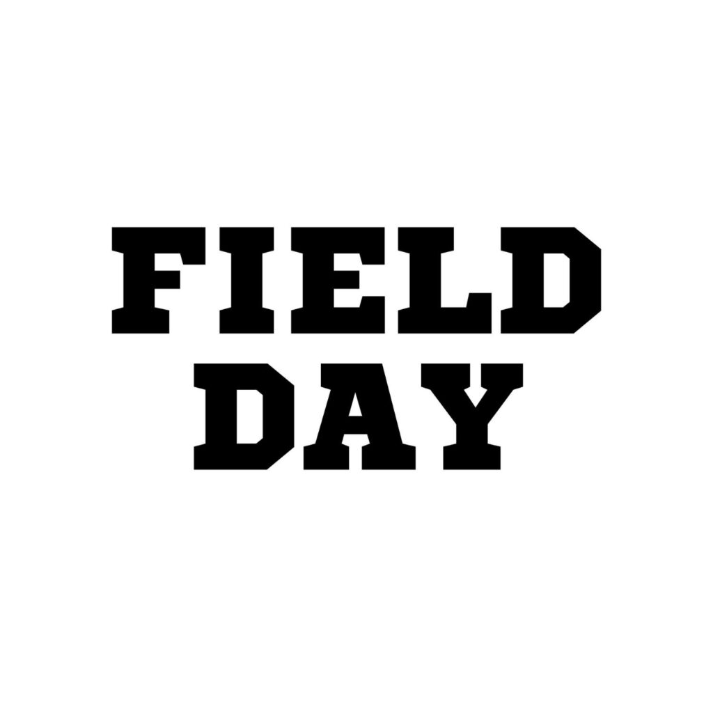 Field Day Retro SVG, PNG, JPG, PDF Files