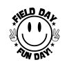 Field Day Fun Day Smile Face Icon SVG, PNG, JPG, PDF Files