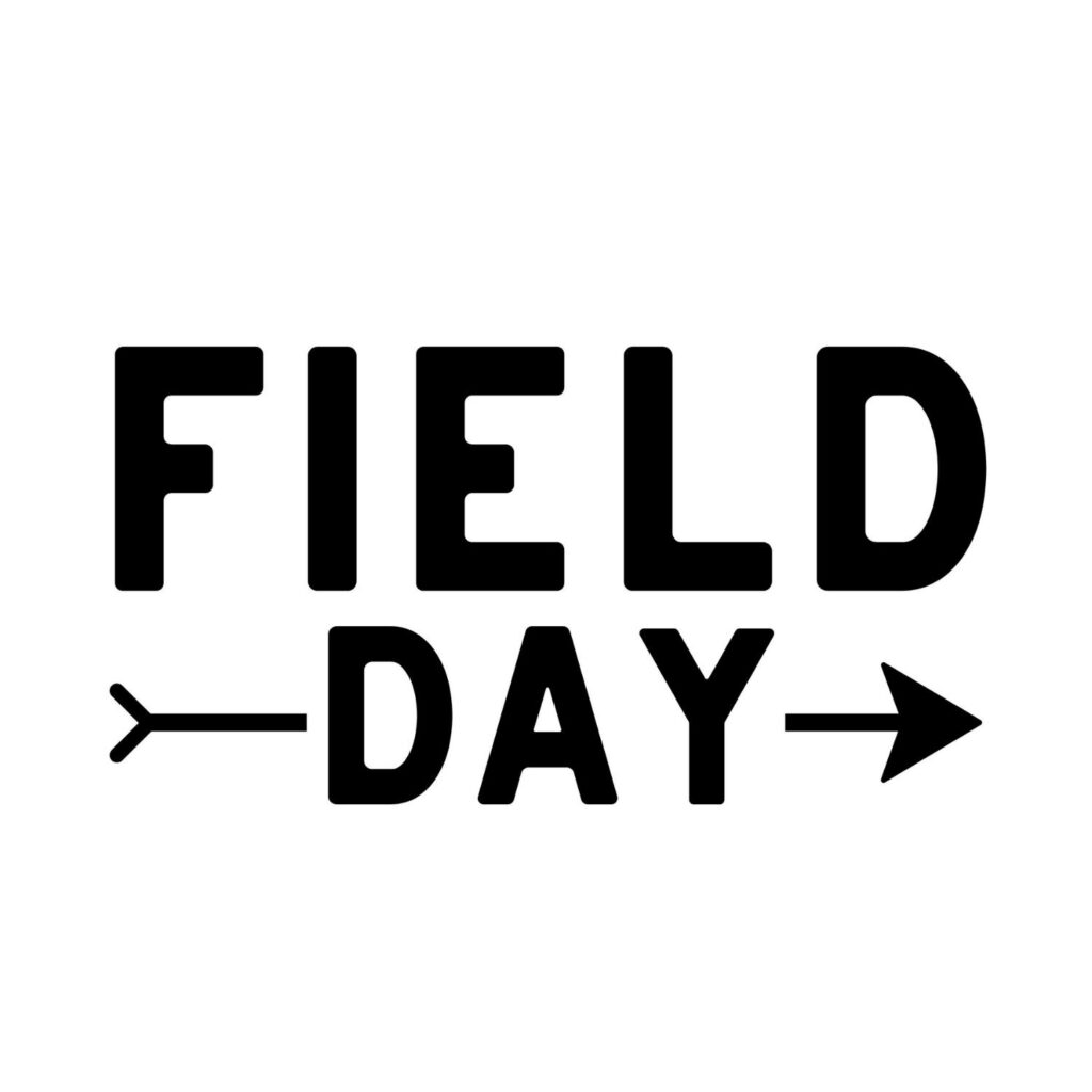 Field Day Arrow SVG, PNG, JPG, PDF Files