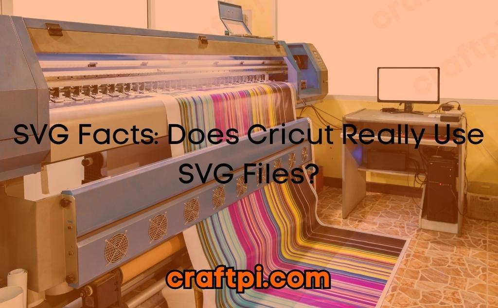 SVG Facts: Does Cricut Really Use SVG Files?