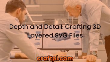 Depth and Detail: Crafting 3D Layered SVG Files