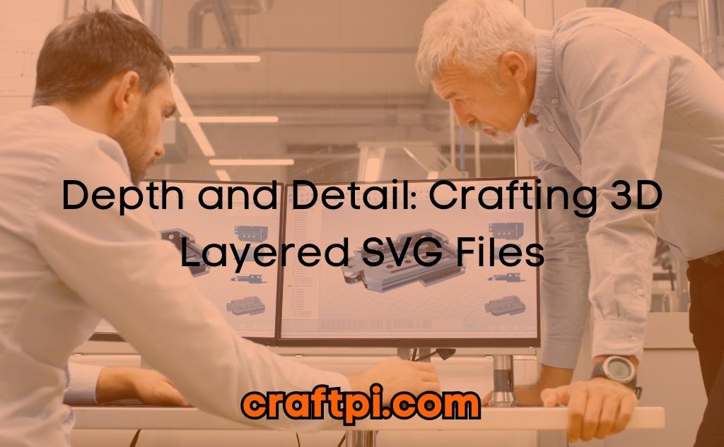 Depth and Detail: Crafting 3D Layered SVG Files