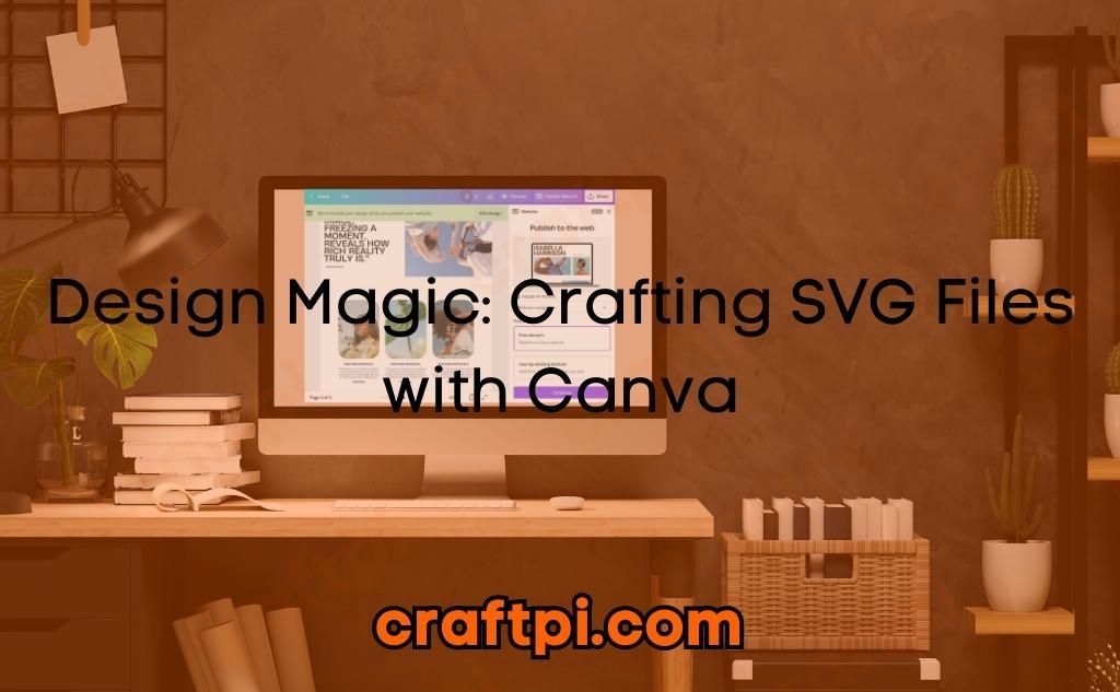 Design Magic: Crafting SVG Files with Canva