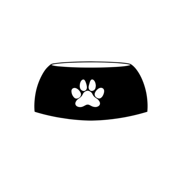Cat Food Container With Paw SVG, PNG, JPG, PDF Files