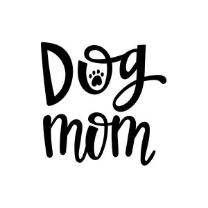 Dog Mom SVG, PNG, JPG, PDF Files