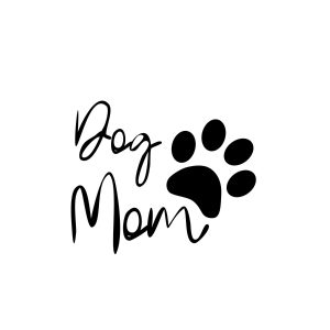 Dog Mom Handwritten SVG, PNG, JPG, PDF Files